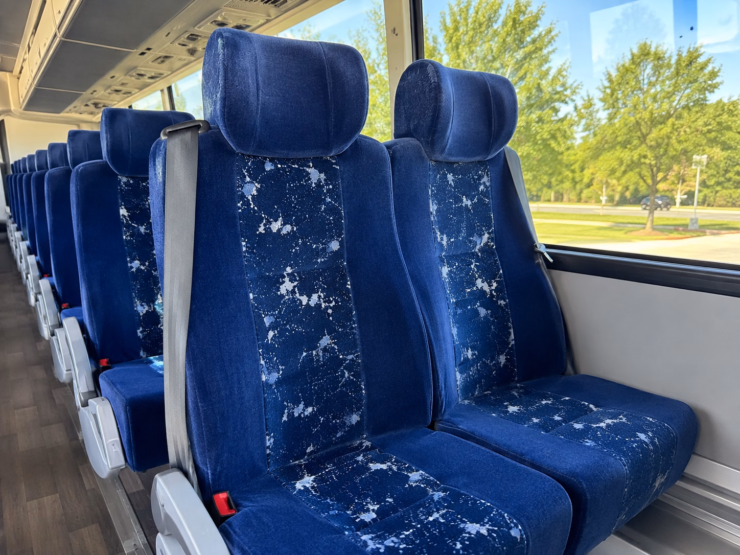 chino charter bus services interior