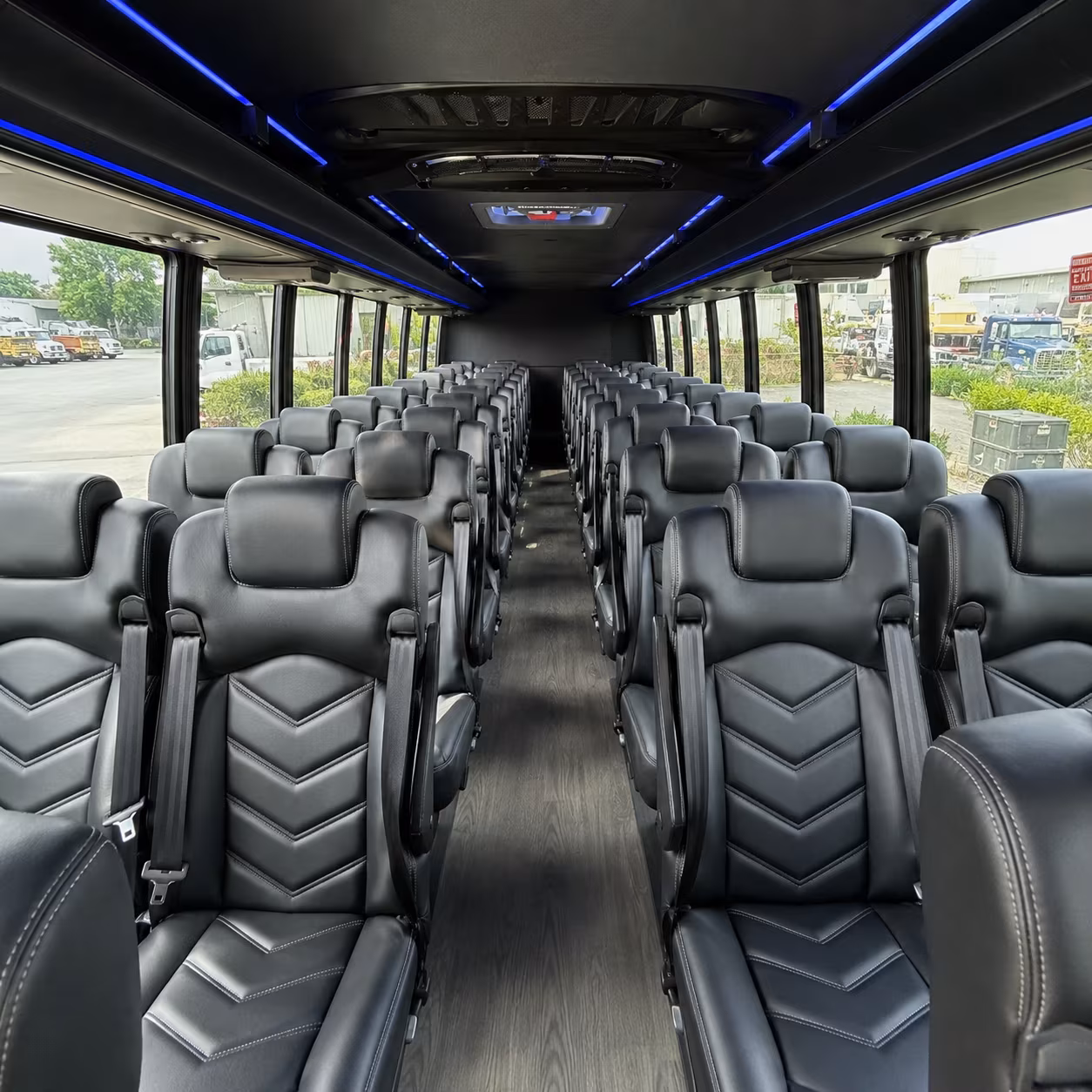 chino concert transportation onboard seating