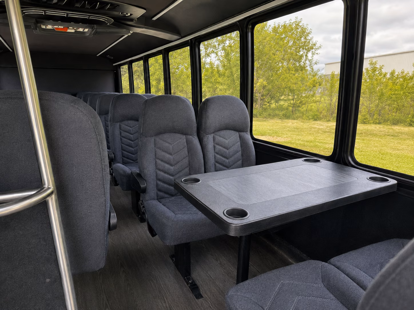 chino employee transportation onboard seating