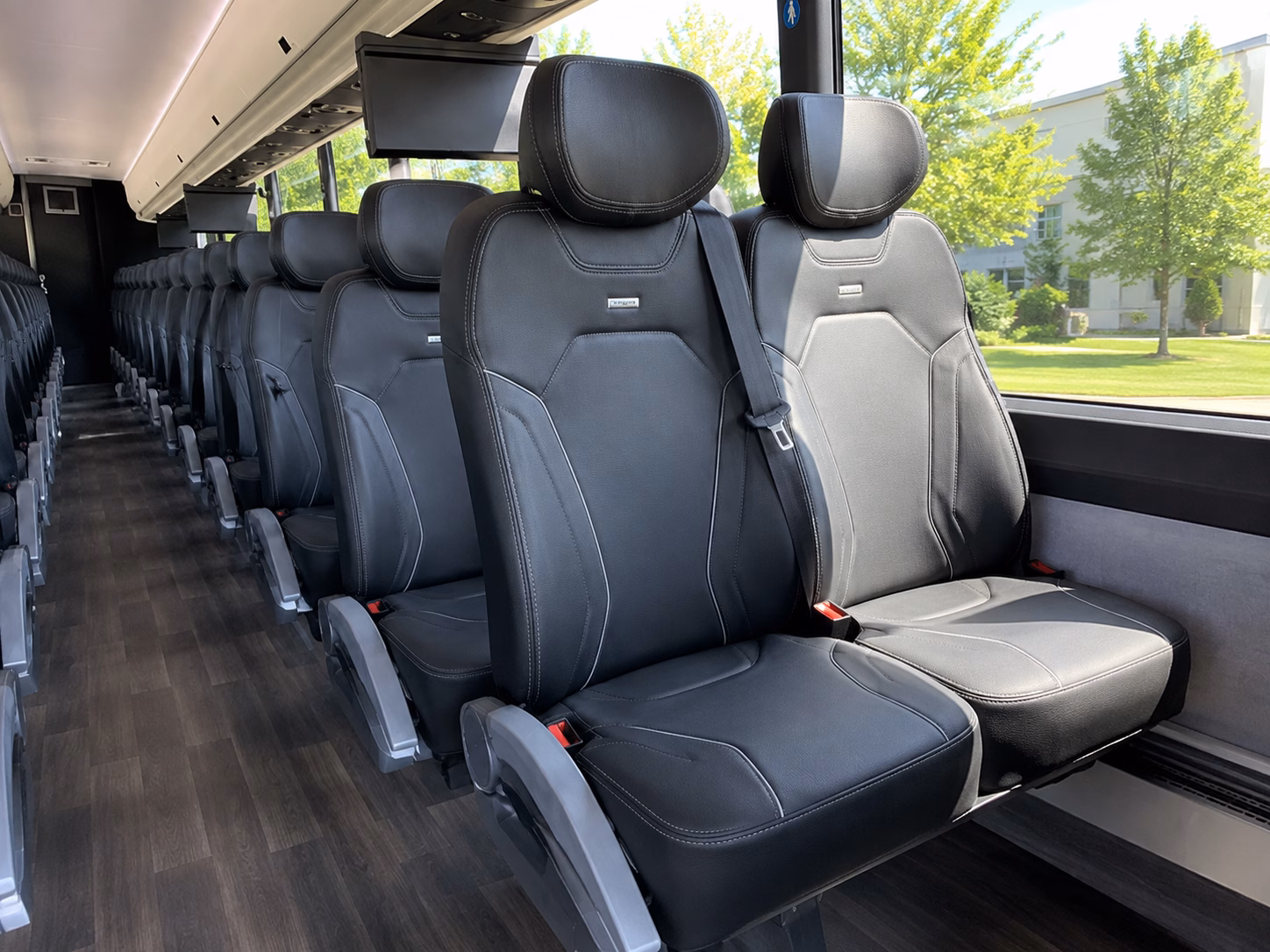 chino religious group transportation onboard seating