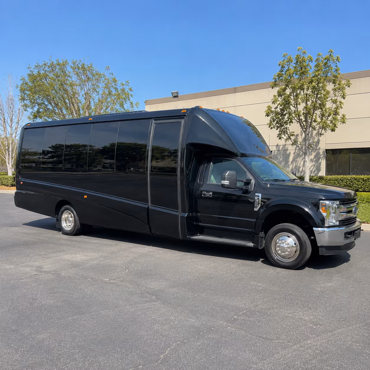 party buses that make the ride to the ontario convention center half the fun